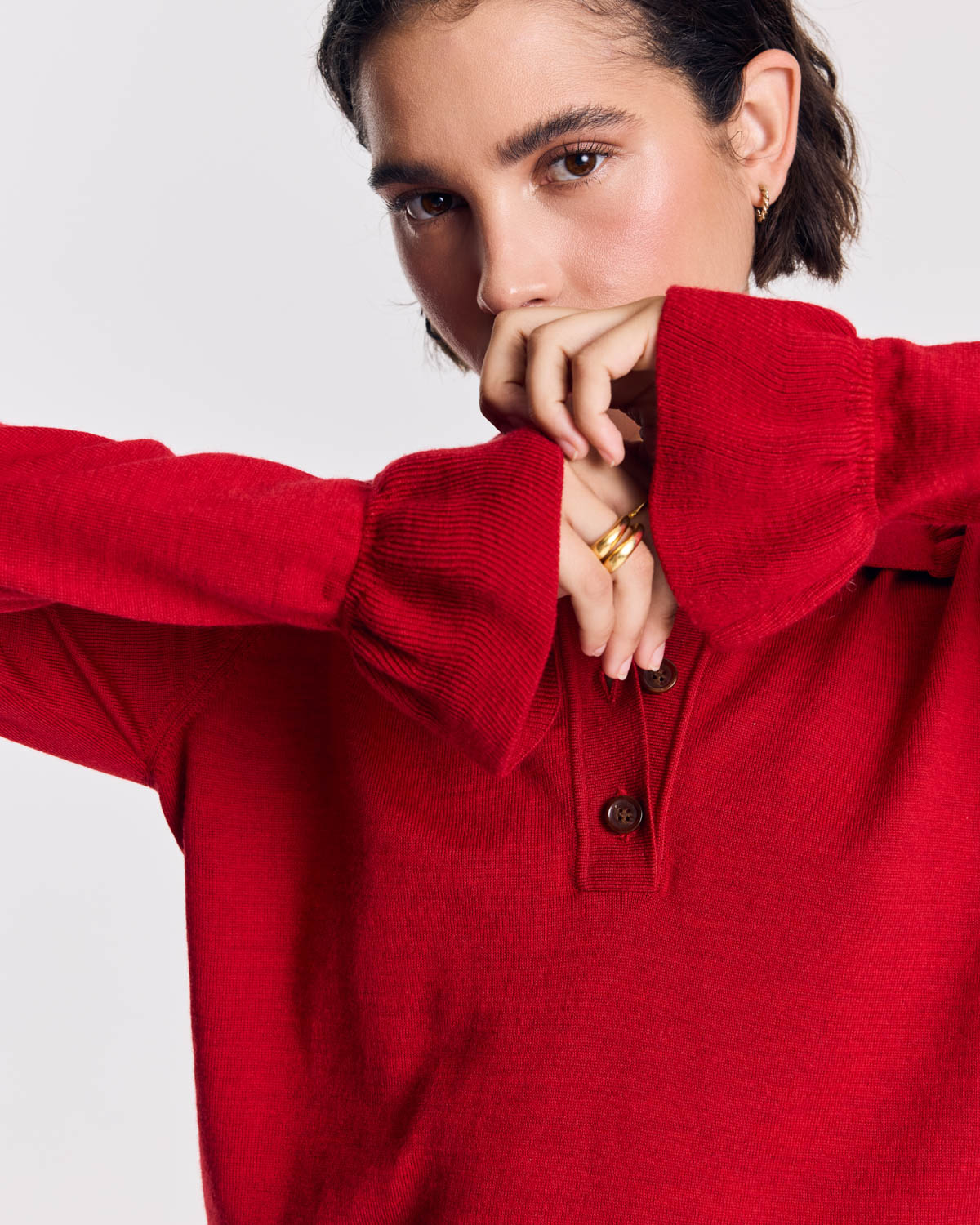 Pull Sonia rouge