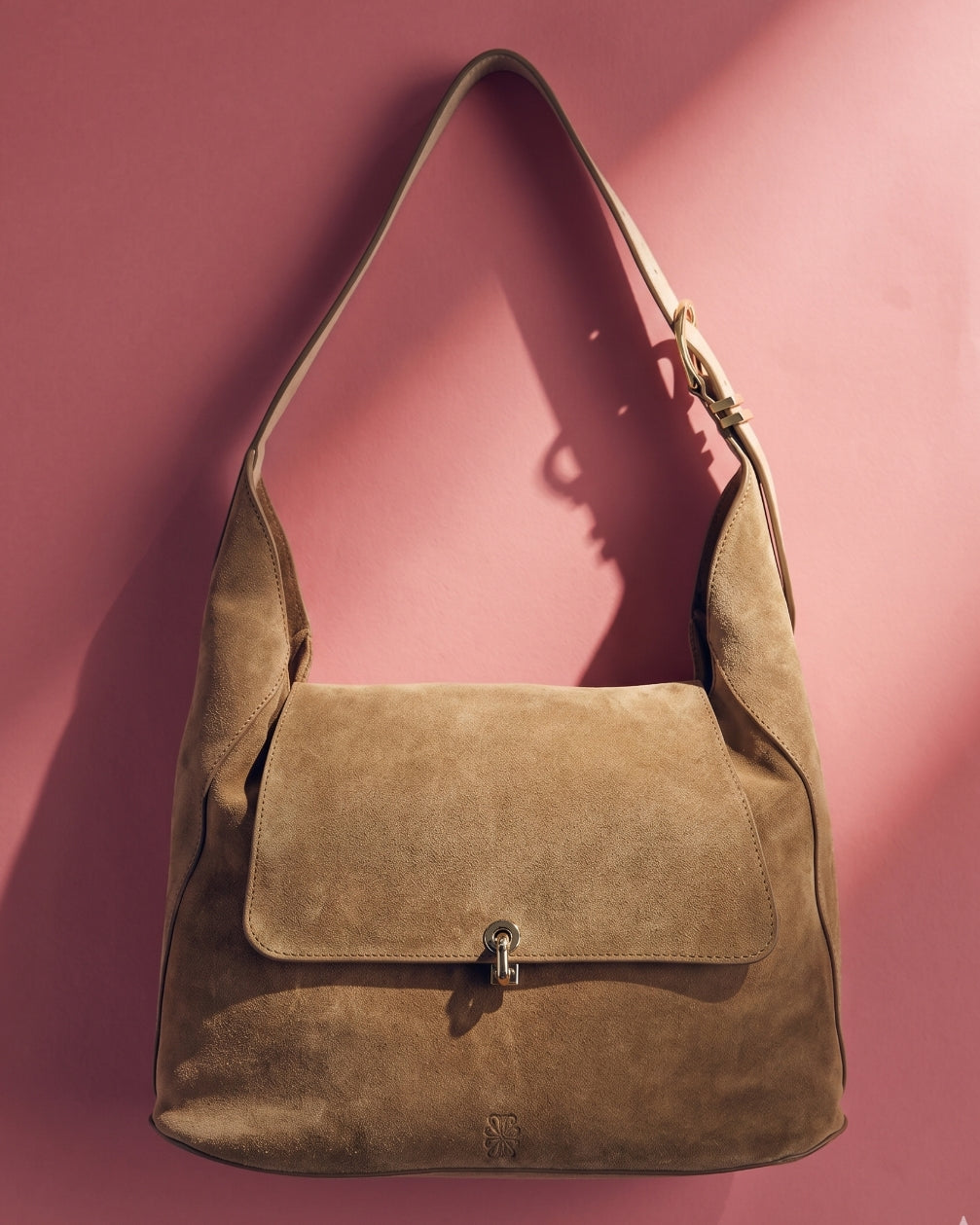 Sac Gala croûte de cuir kaki