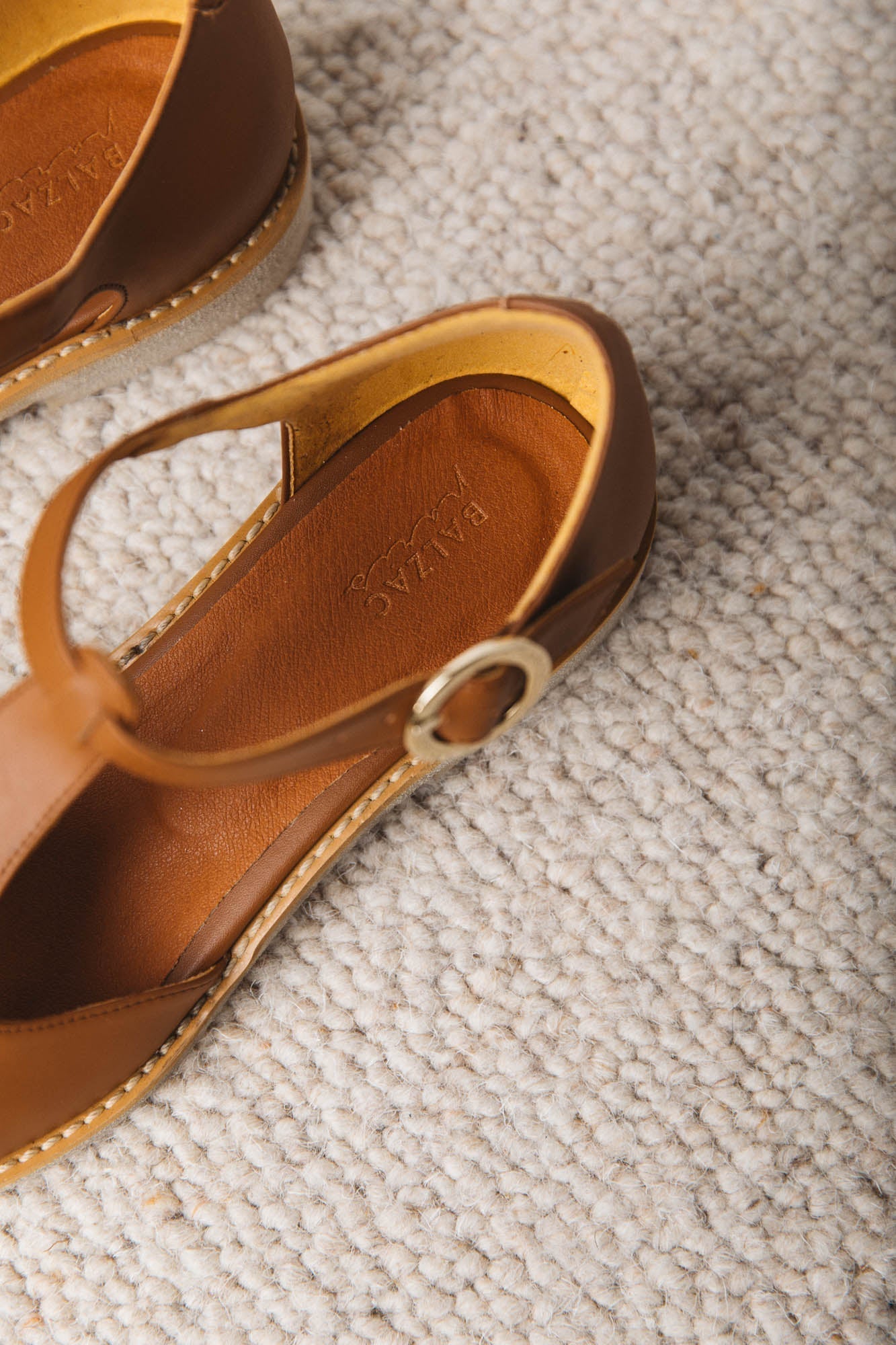 Babies Aloïs cognac vegan