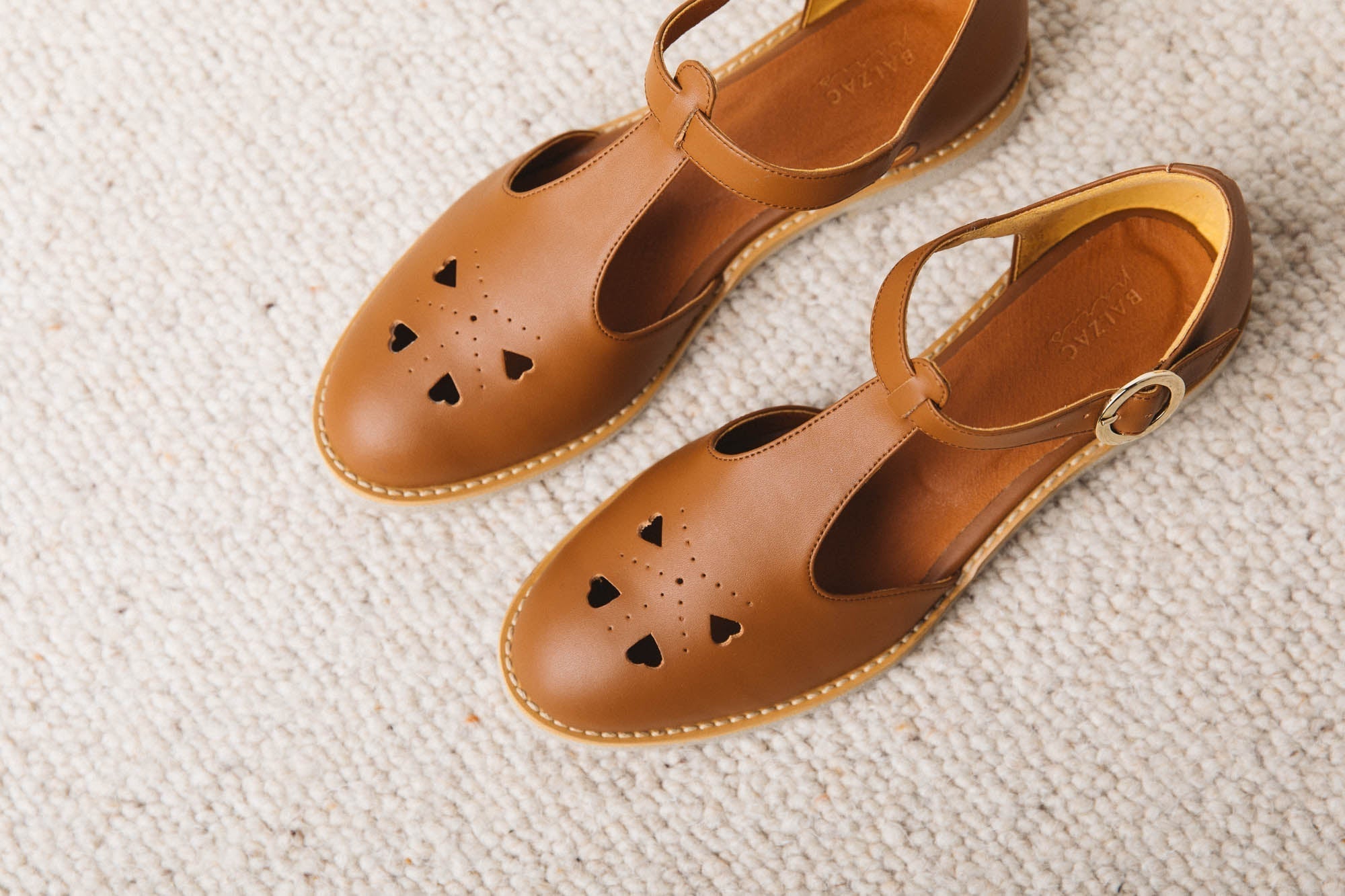 Babies Aloïs cognac vegan
