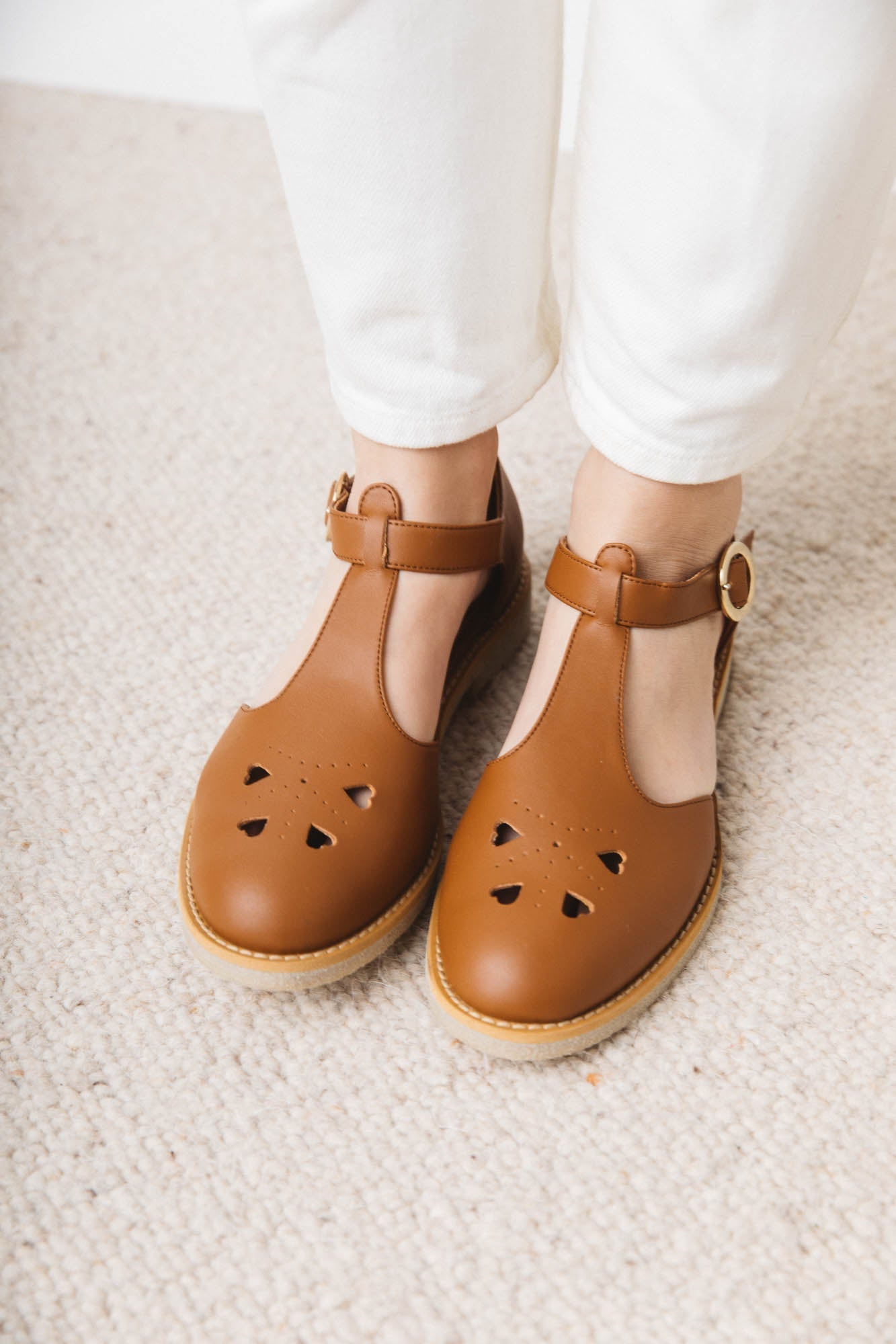 Babies Aloïs cognac vegan