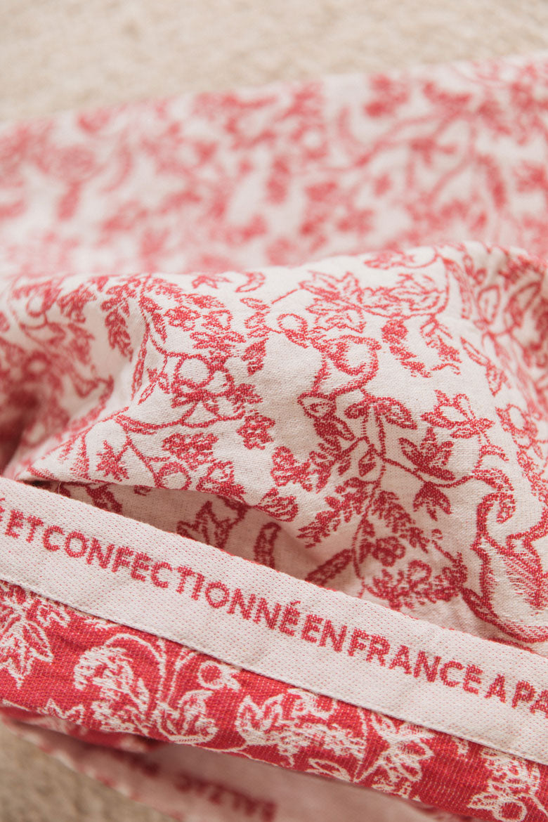 Pochon Homewear imprimé toile de Jouy