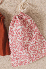Pochon Homewear imprimé toile de Jouy