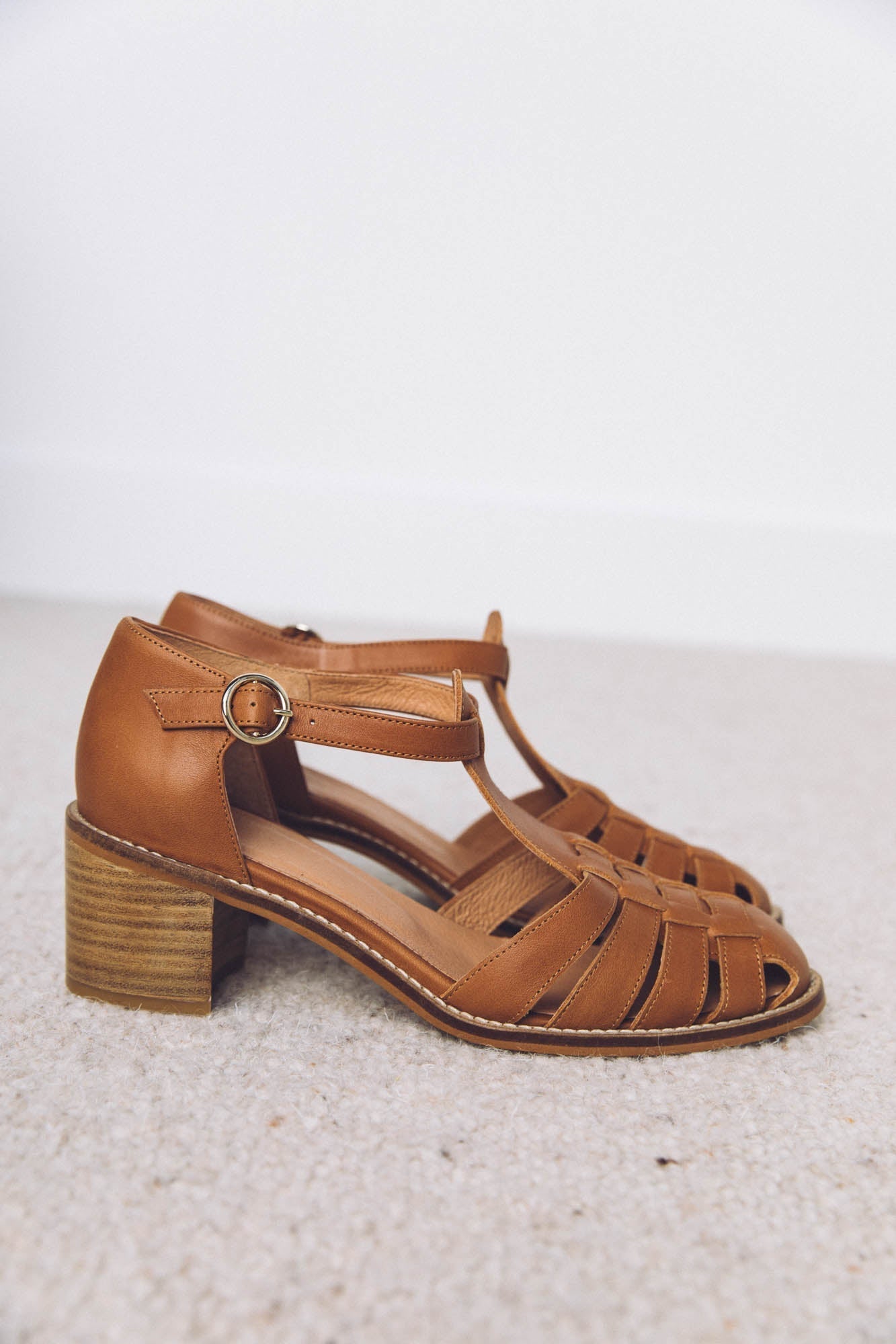 Sandales Albane camel