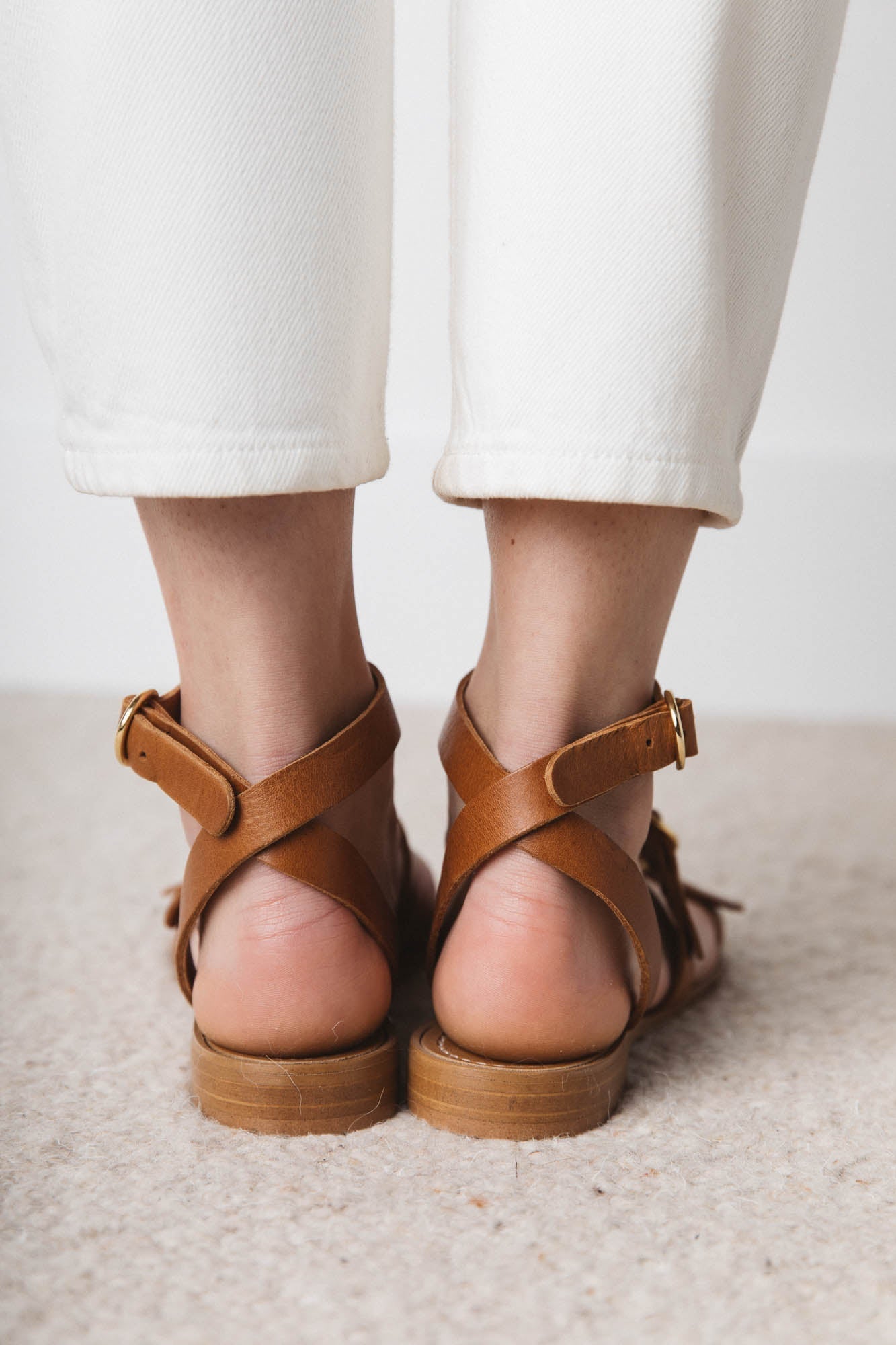 Sandales Elia camel