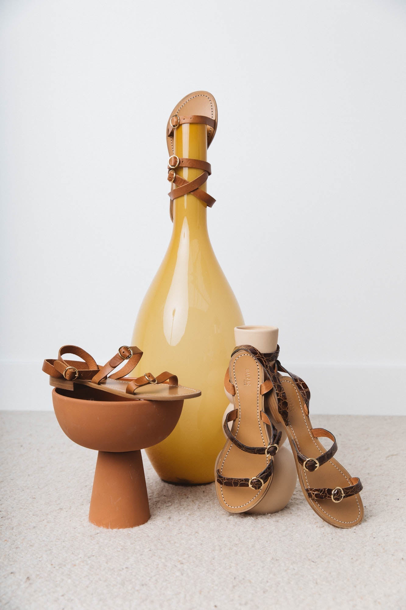 Sandales Elia camel