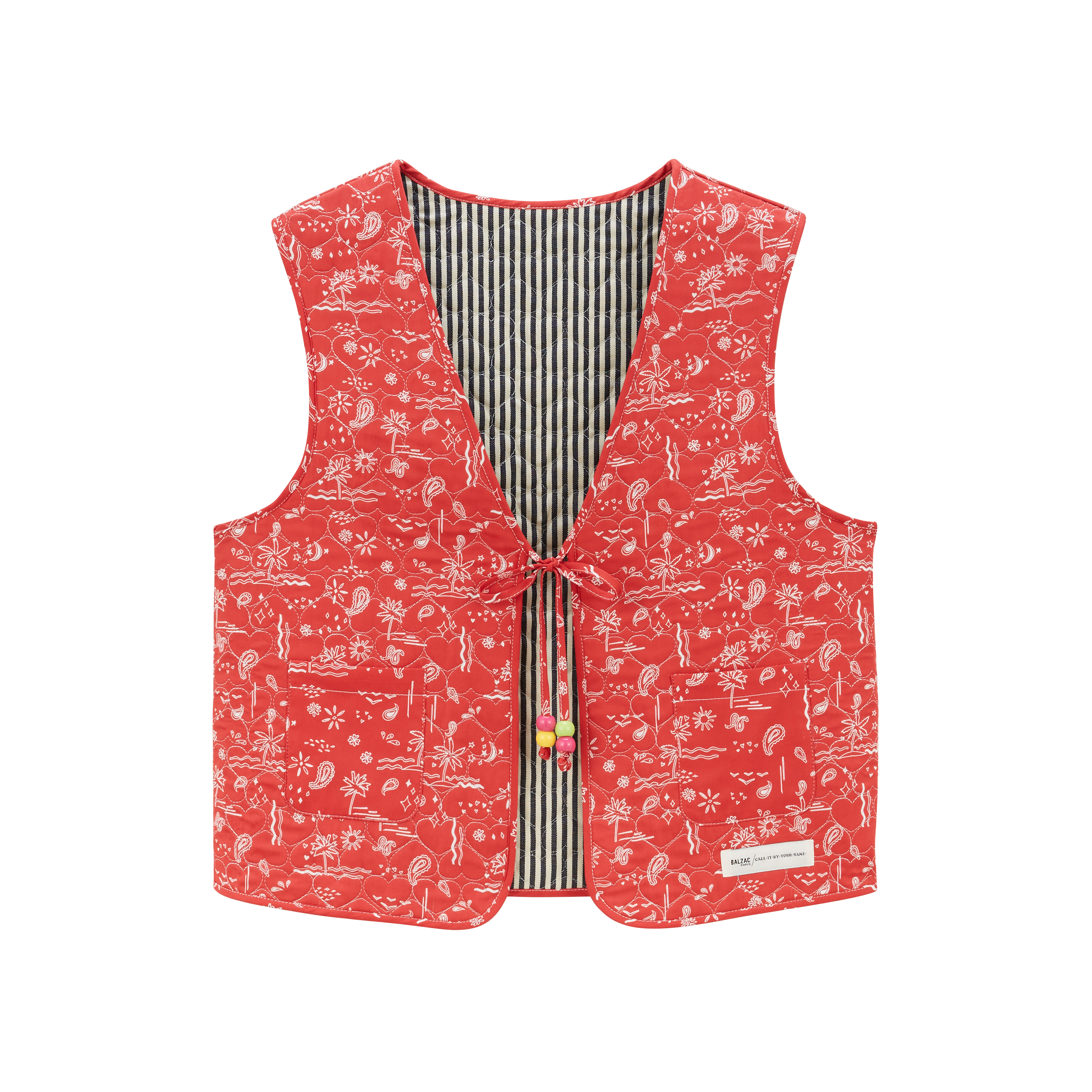 Gilet Nuance imprimé summer bandana