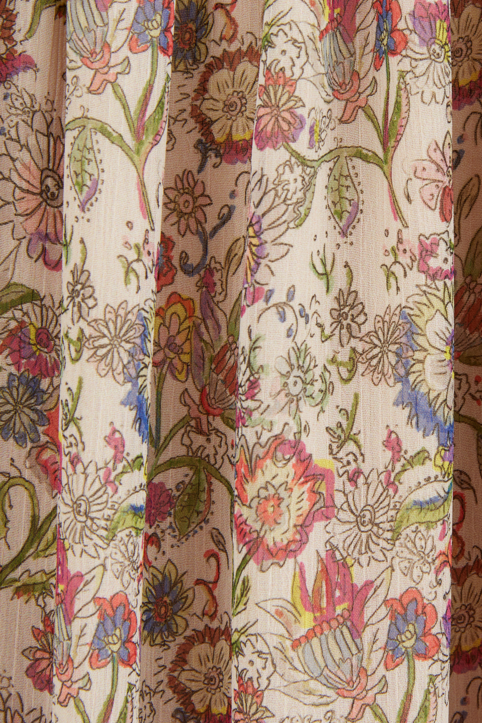 Robe Valence imprimé sunset flower