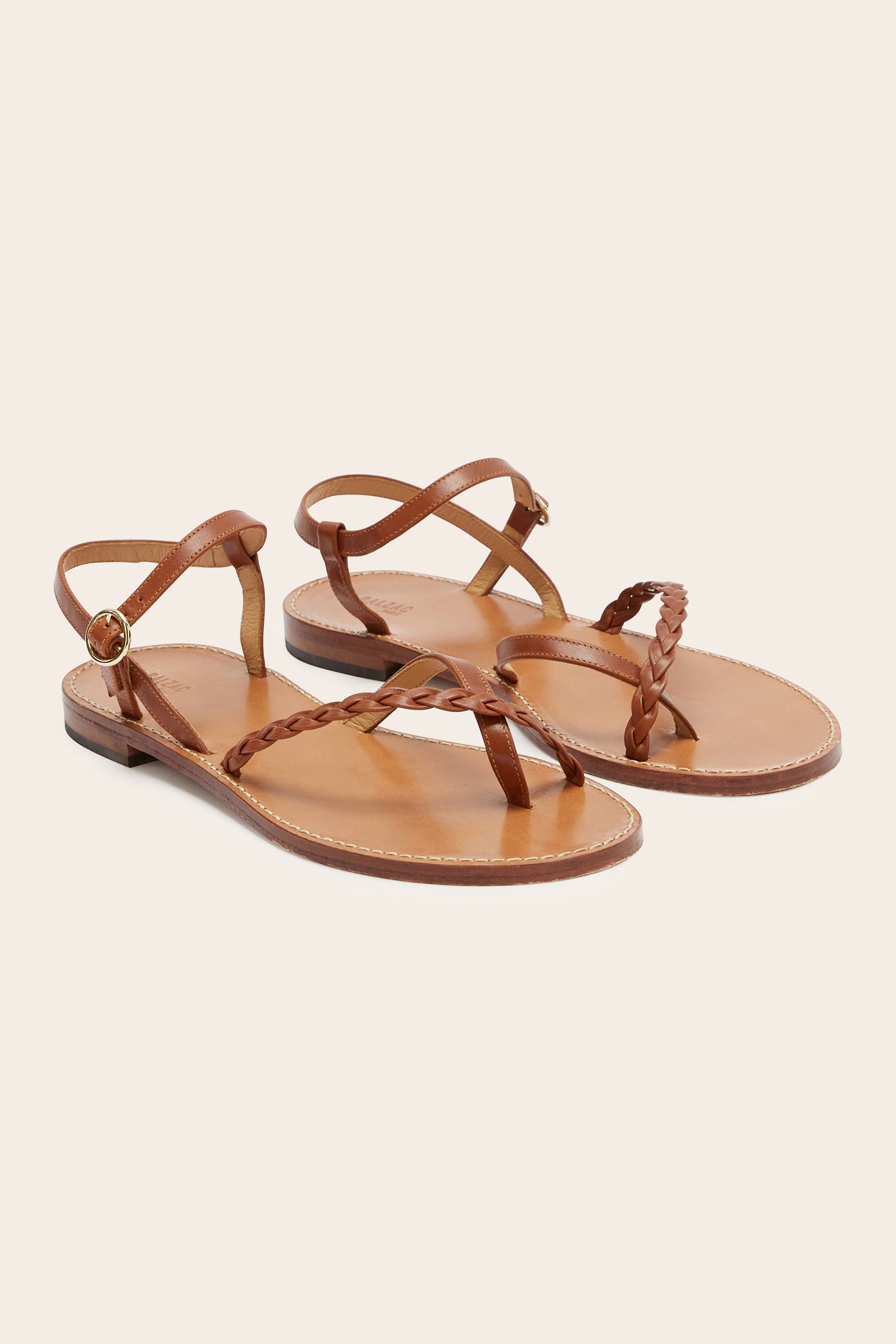 Sandales Palmira cognac