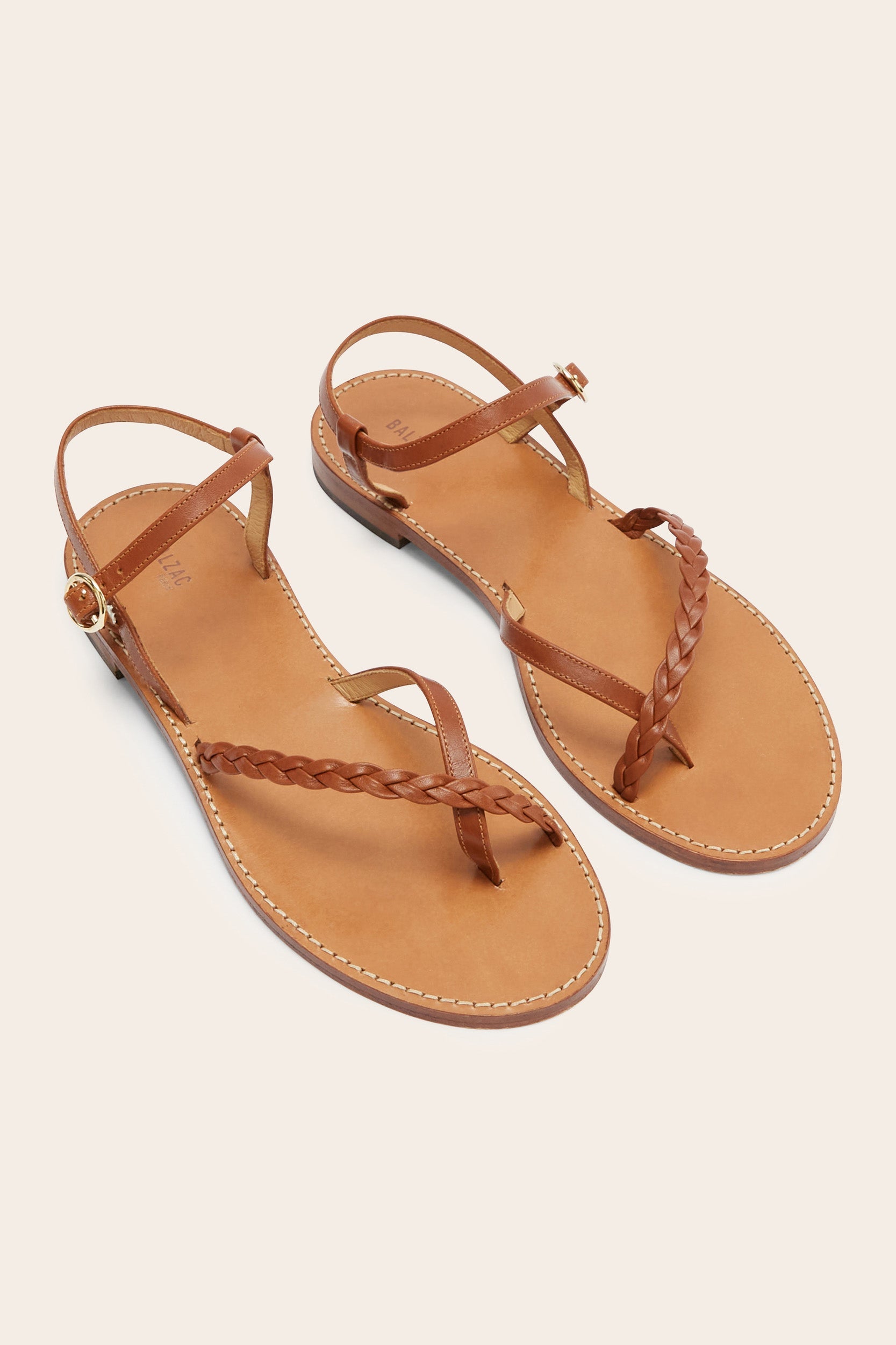 Sandales Palmira cognac