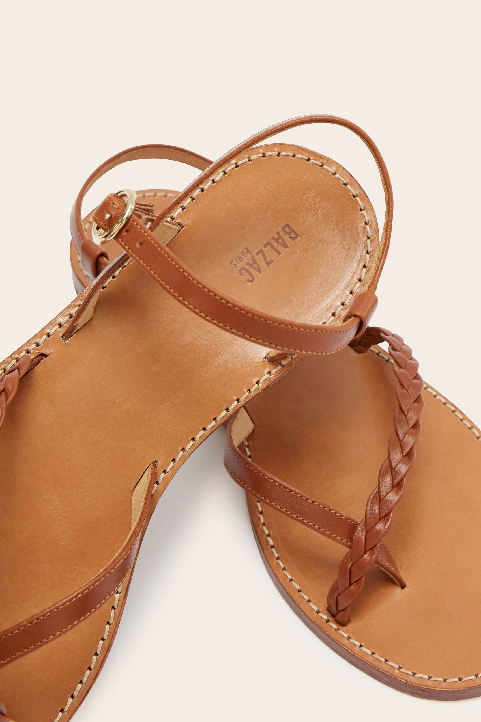 Sandales Palmira cognac