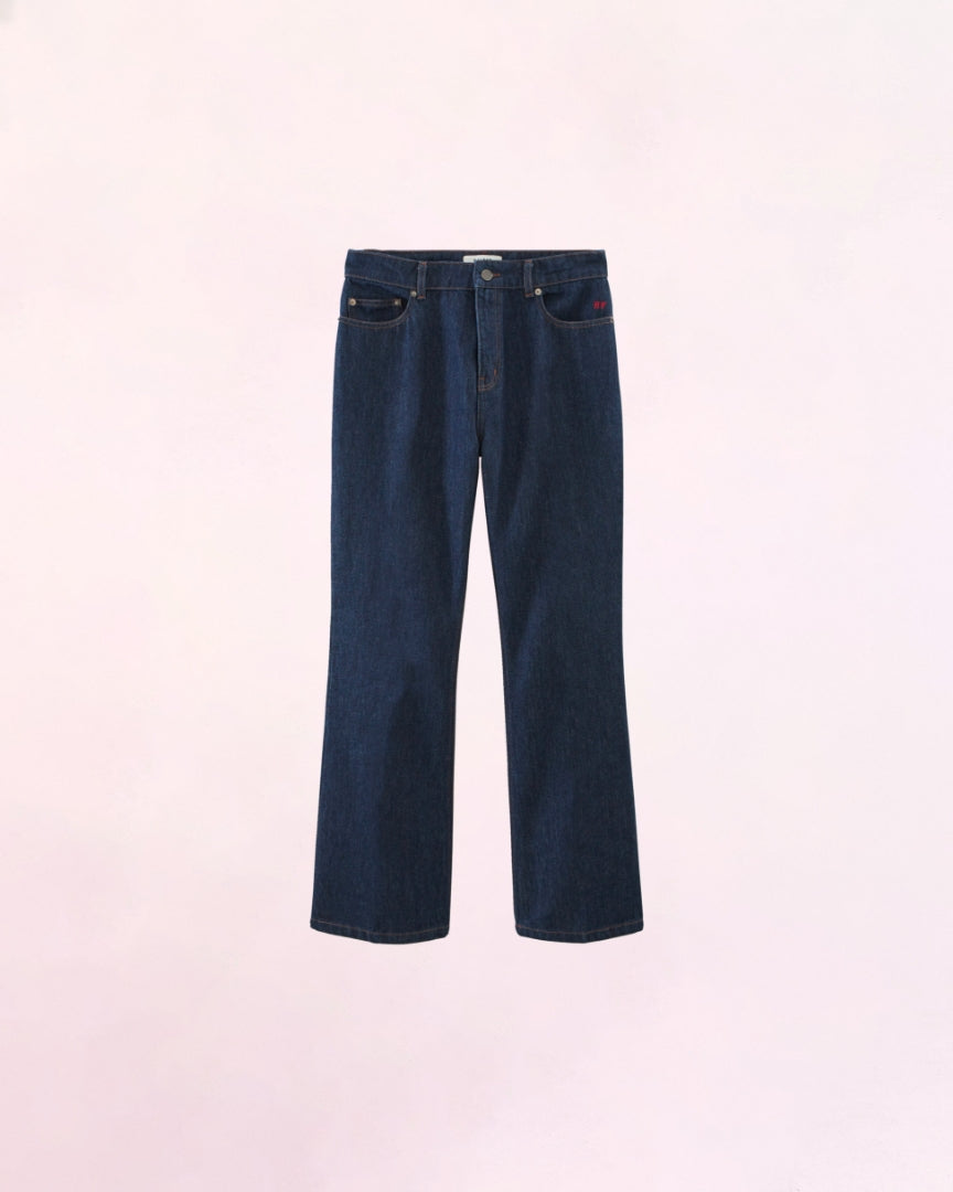 Jean Jules bleu brut (le bootcut)
