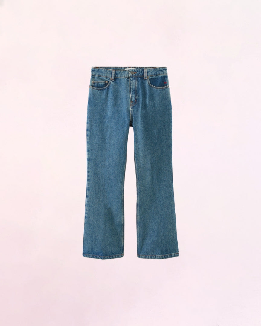 Jean Jules bleu vintage (le bootcut)