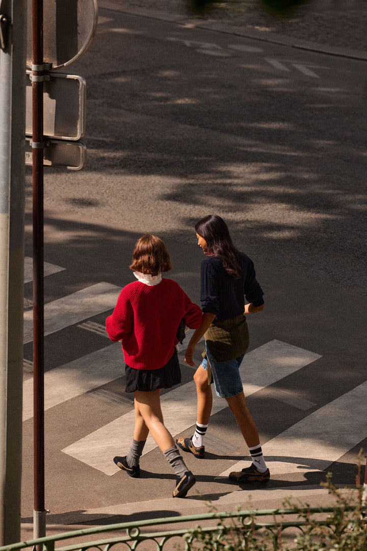 Baskets Mostro noir et léopard x Puma x Courir