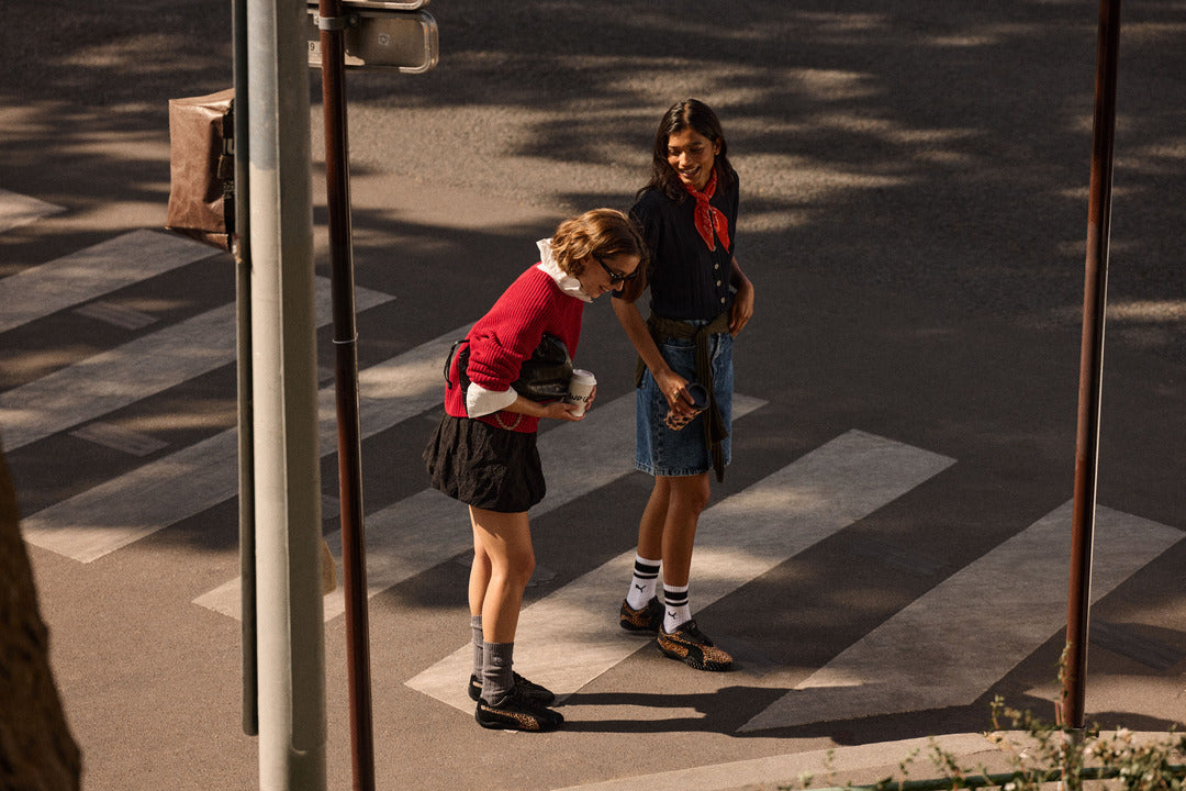 Baskets Mostro noir et léopard x Puma x Courir