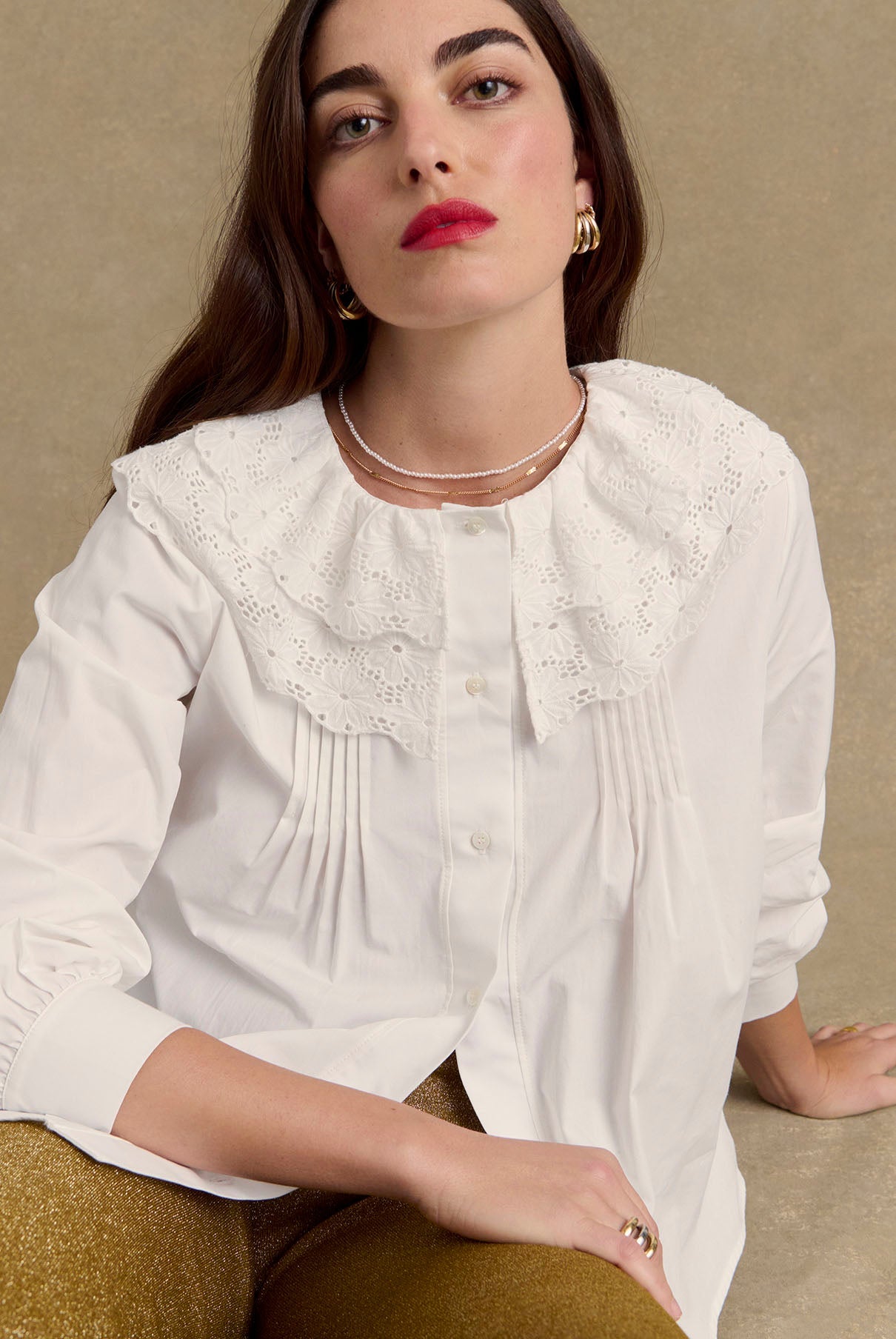 Chaine Bromélia doré