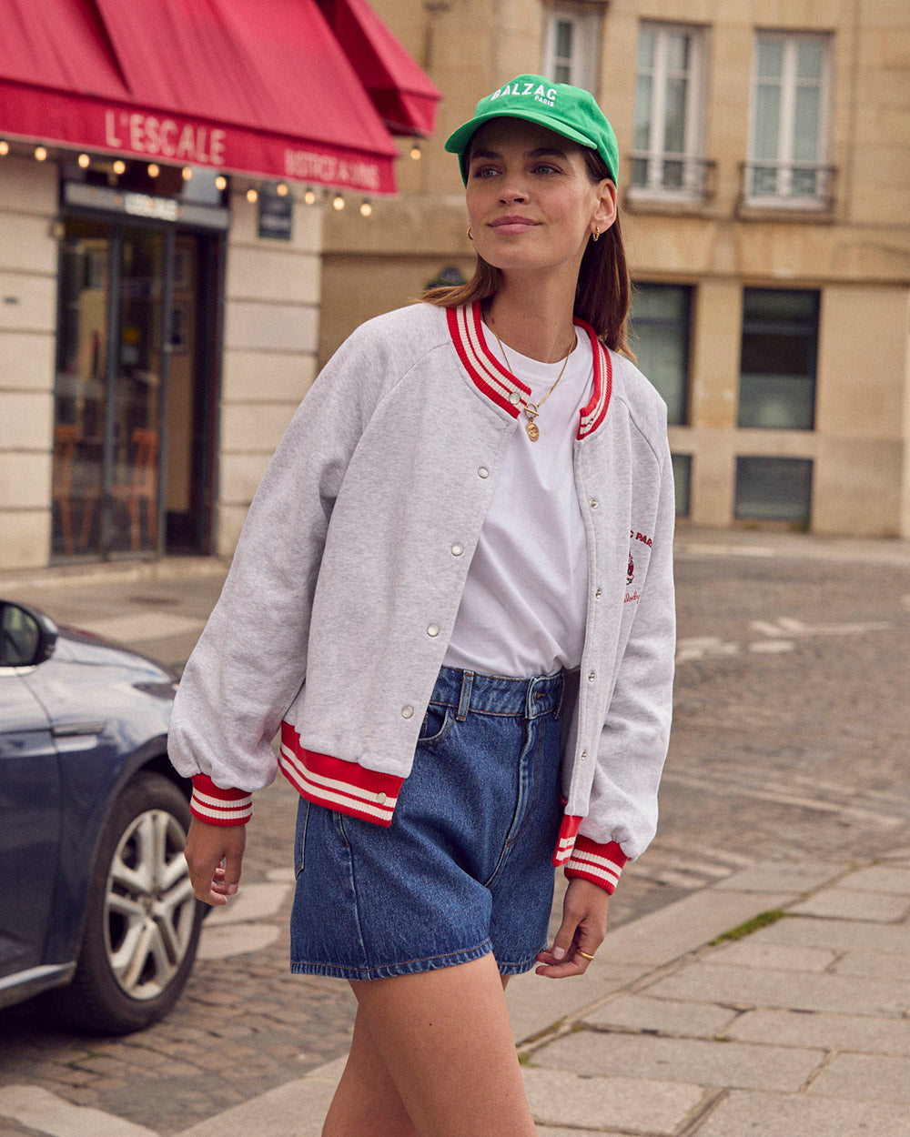 Cardigan Douillet gris et rouge My Melody
