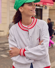 Cardigan Douillet gris et rouge My Melody