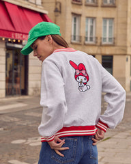 Cardigan Douillet gris et rouge My Melody