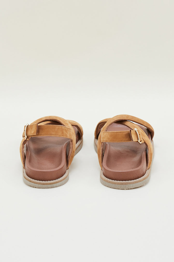 Sandales Petra nubuck camel