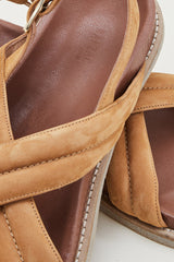 Sandales Petra nubuck camel