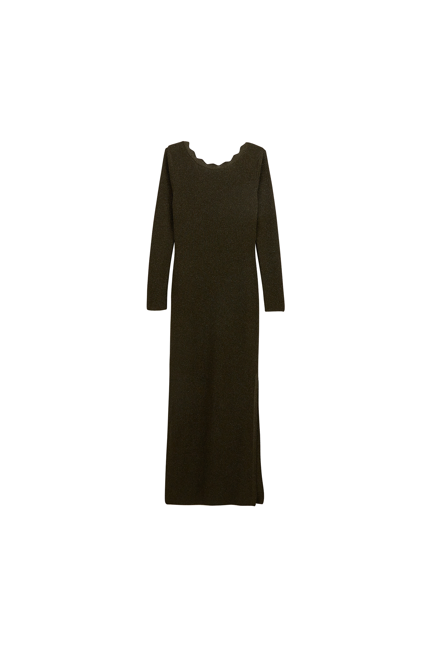 Robe Louka kaki irisé