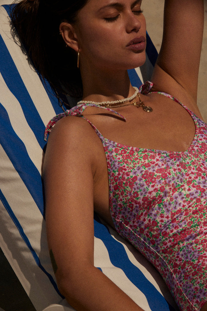 Maillot de bain Tilleul imprimé fleuri
