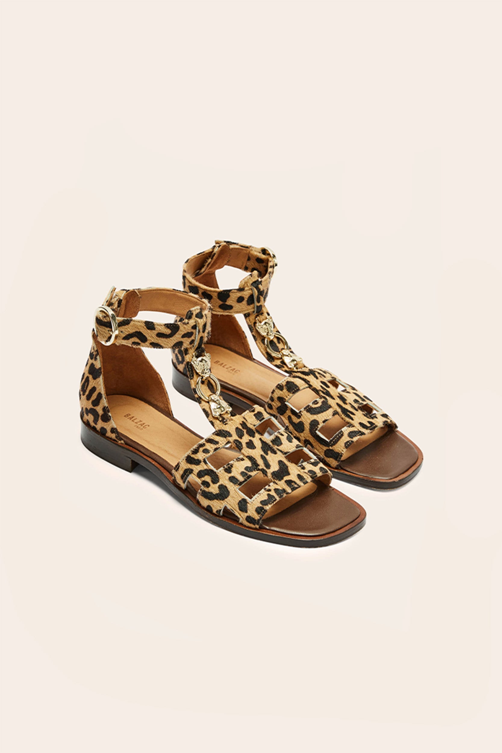 Sandales Selena pony guépard