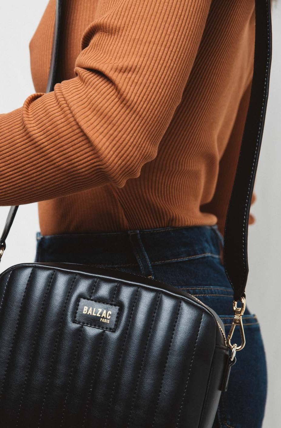 Sac César noir vegan