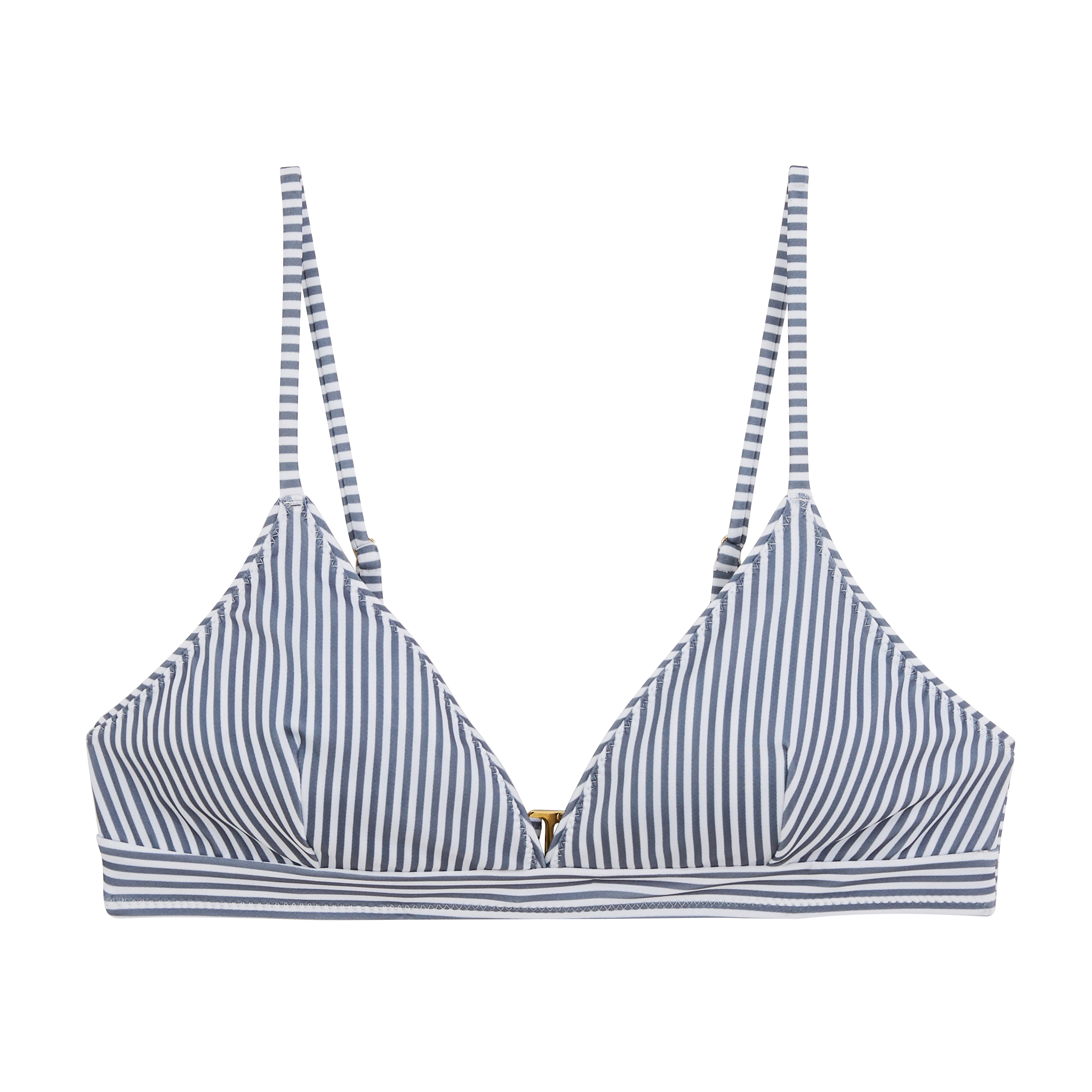 Haut de maillot Figuier rayures bleu ciel