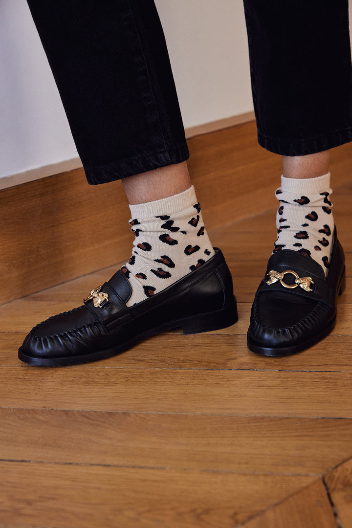 Chaussettes Mapo léopard
