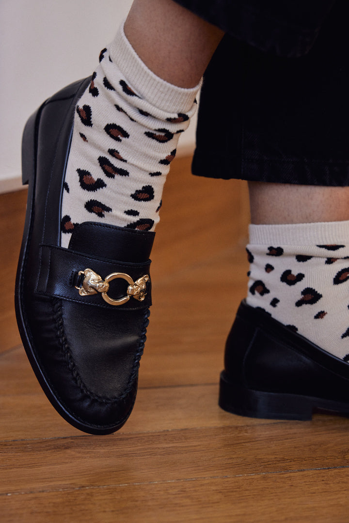 Chaussettes Mapo léopard