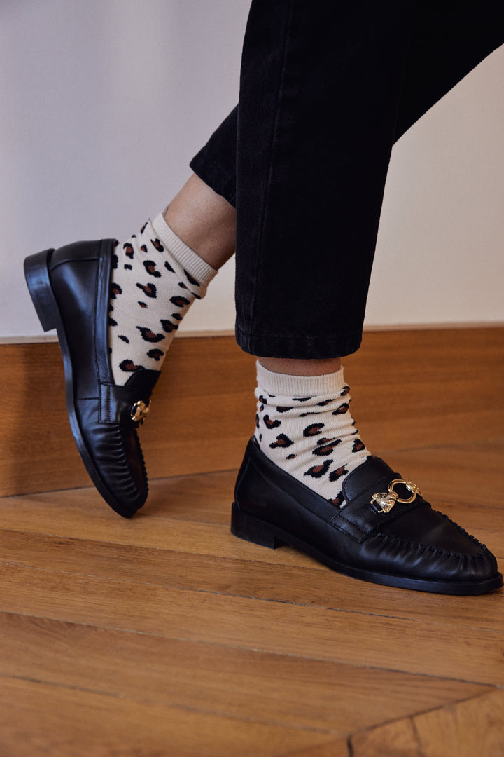 Chaussettes Mapo léopard
