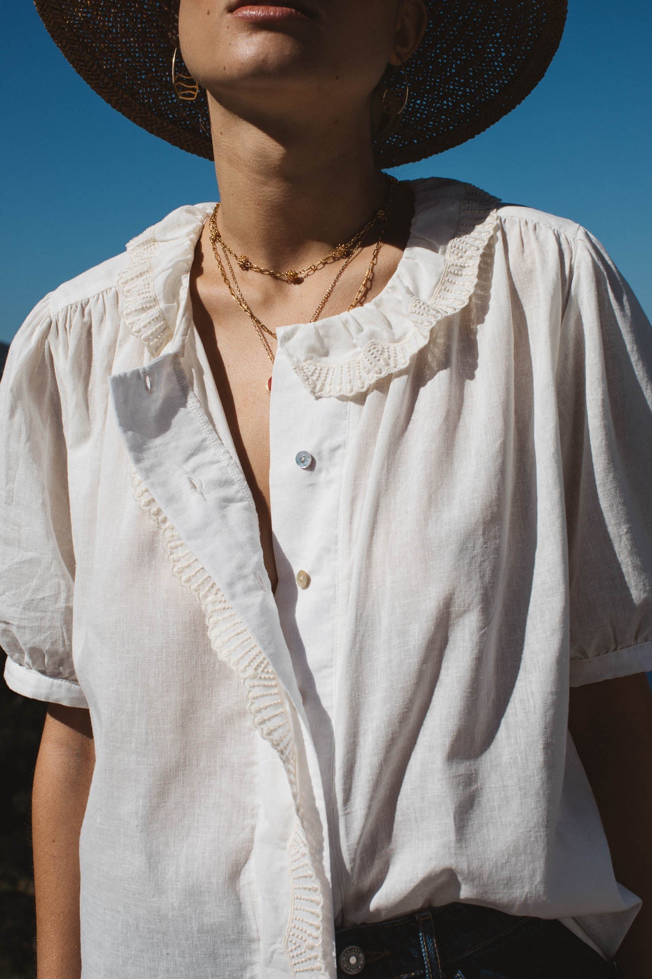 Chemise Baignade écru