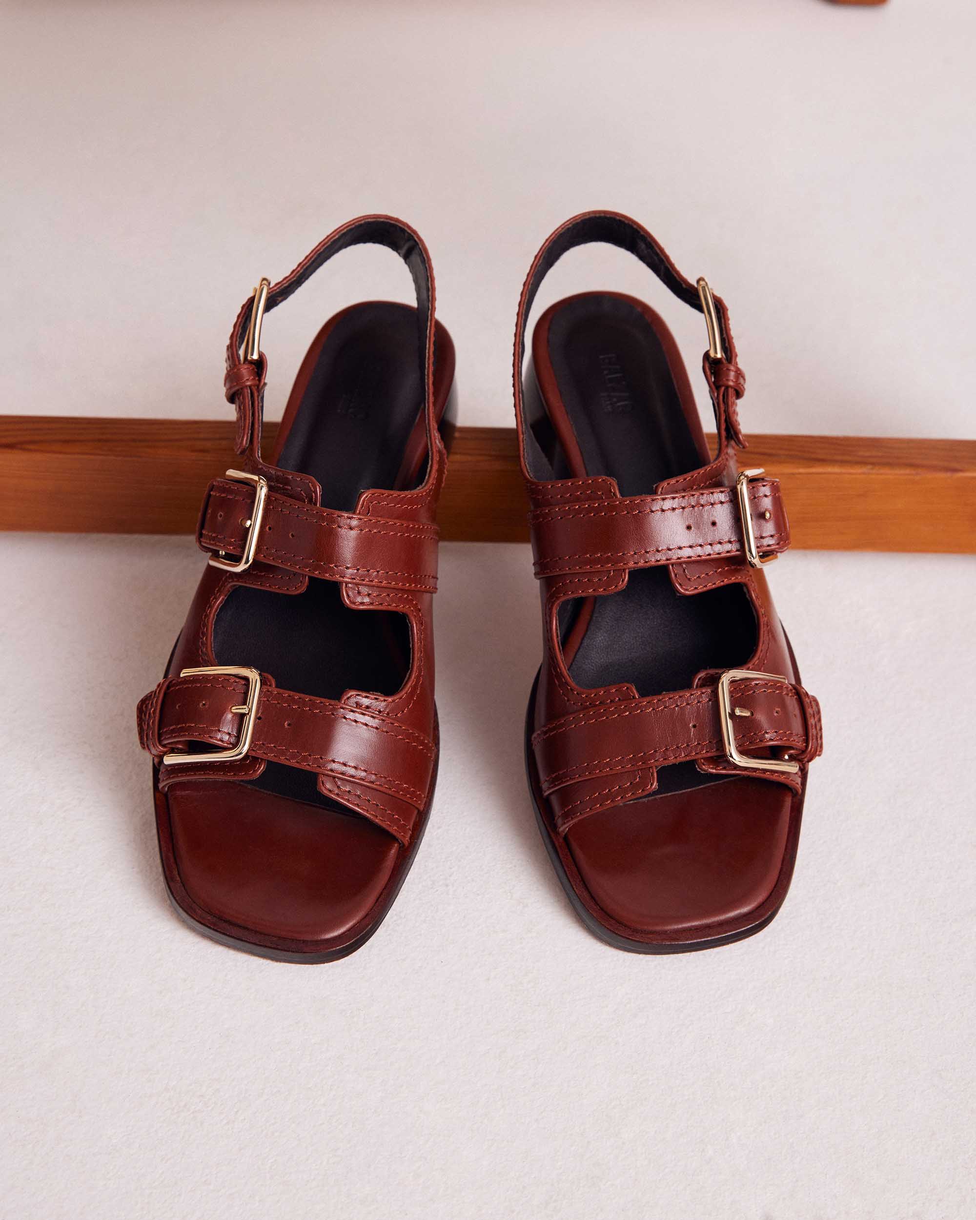 Sandales Flor camel