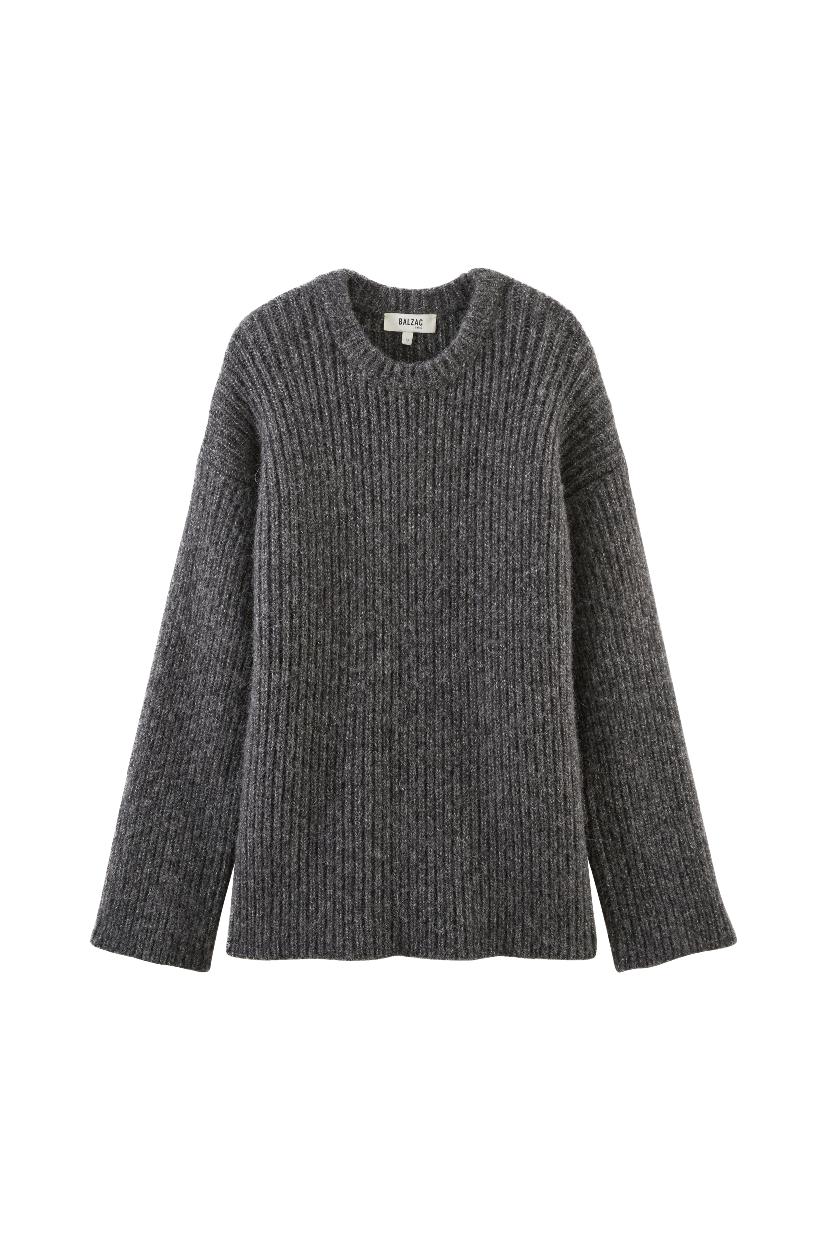 Pull Alyssa gris foncé chiné