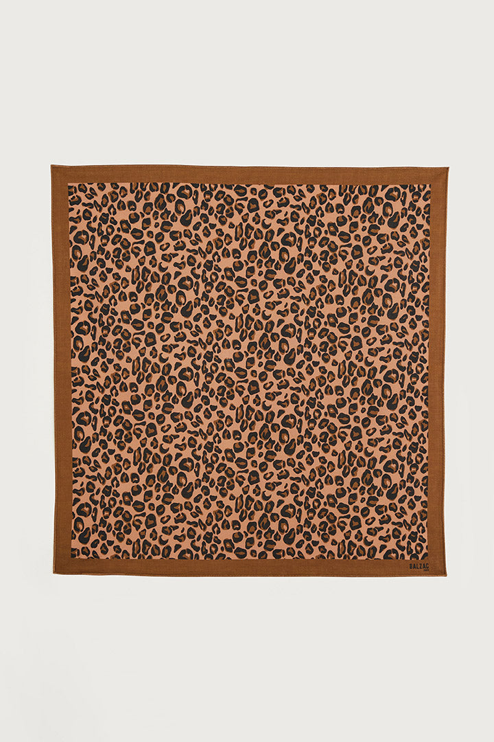 Foulard Paros léopard