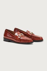 Mocassins Barnabé vernis chocolat