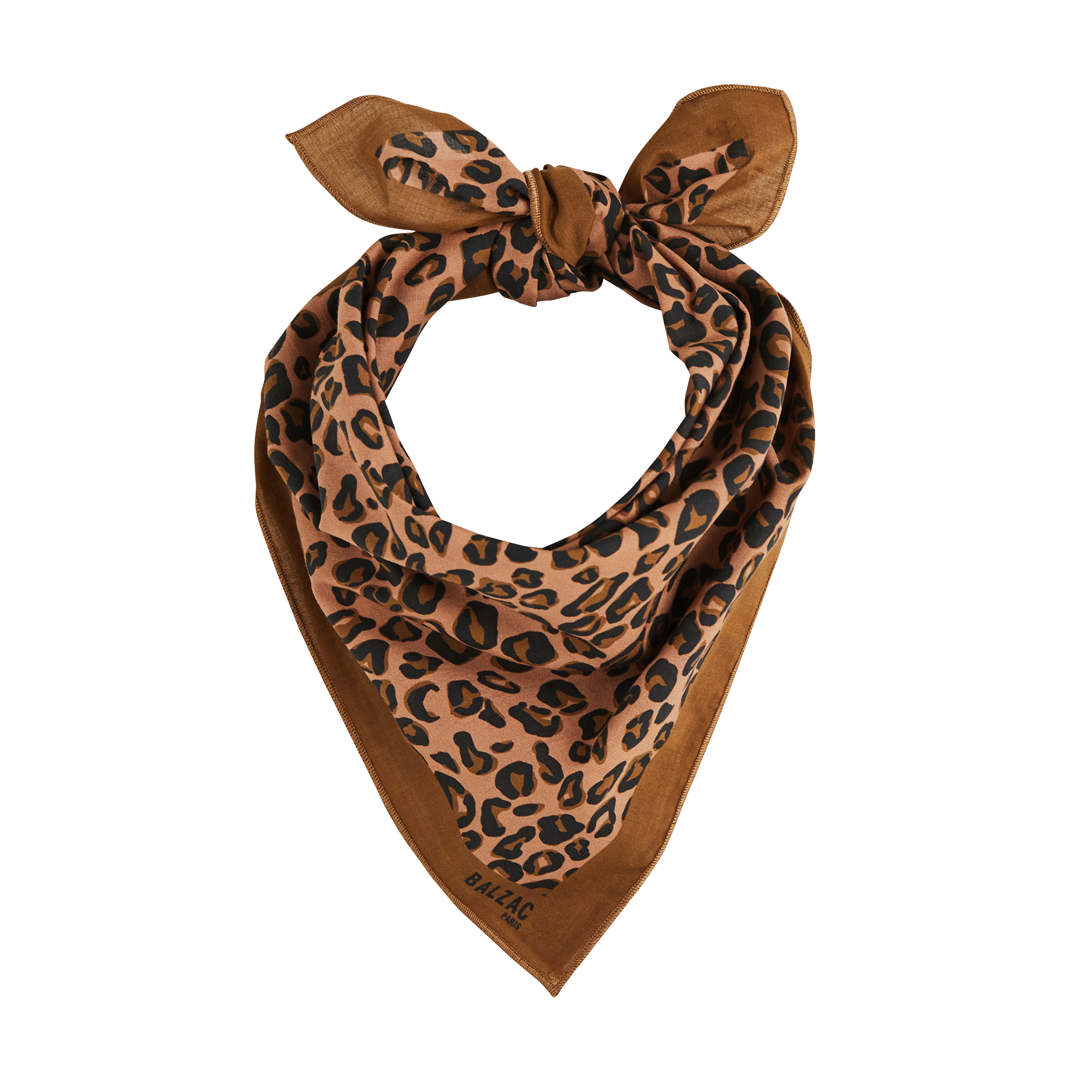 Foulard Paros léopard
