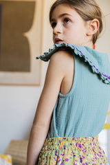 Chemise Perle vert d'eau