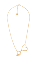 Collier Marina coeur doré