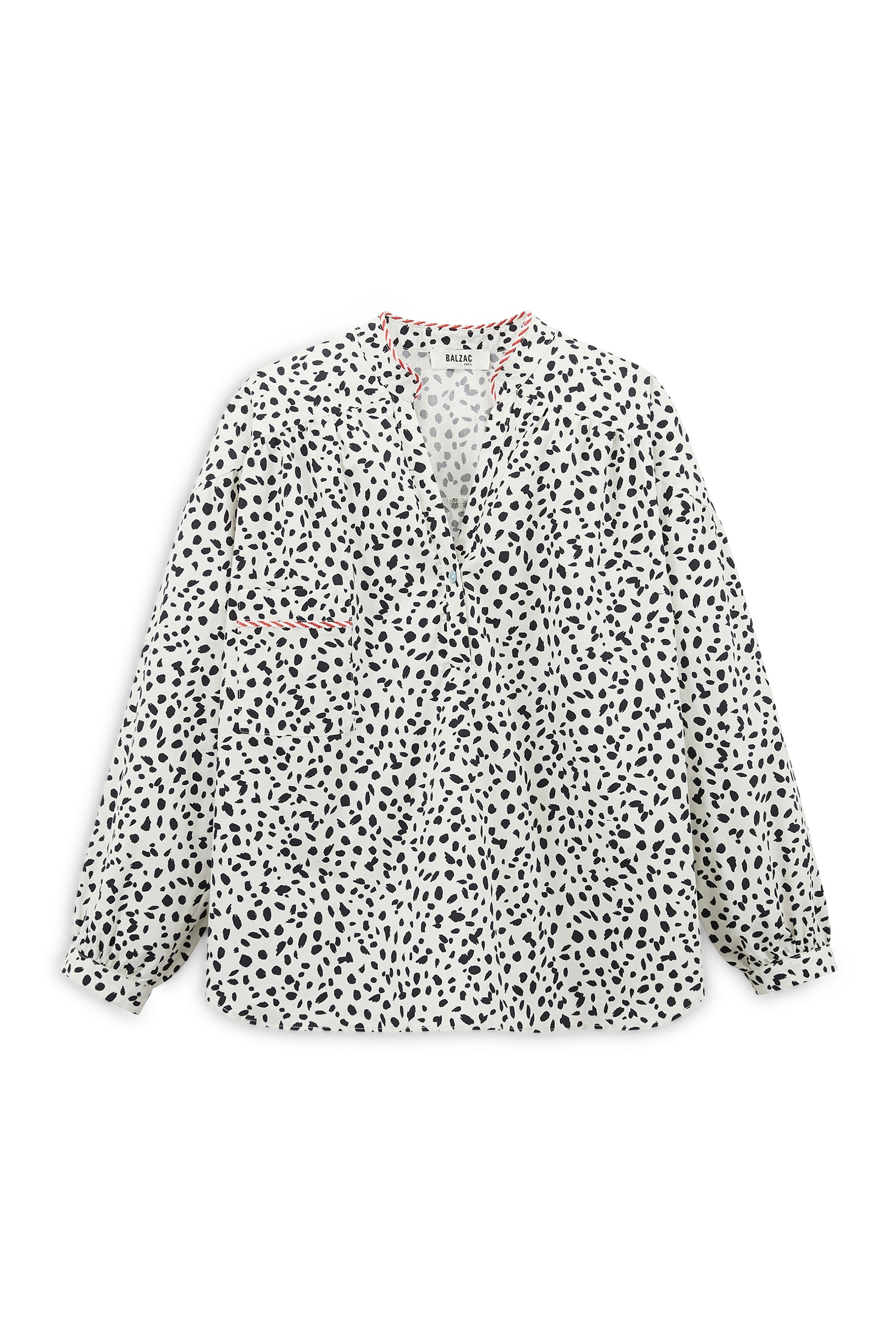 Blouse Nonante trois noir et blanc