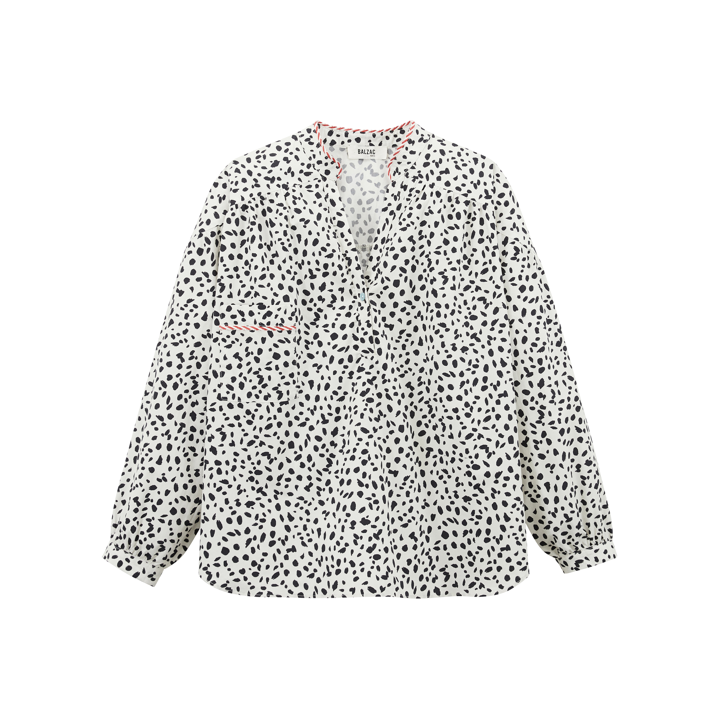 Blouse Nonante trois noir et blanc