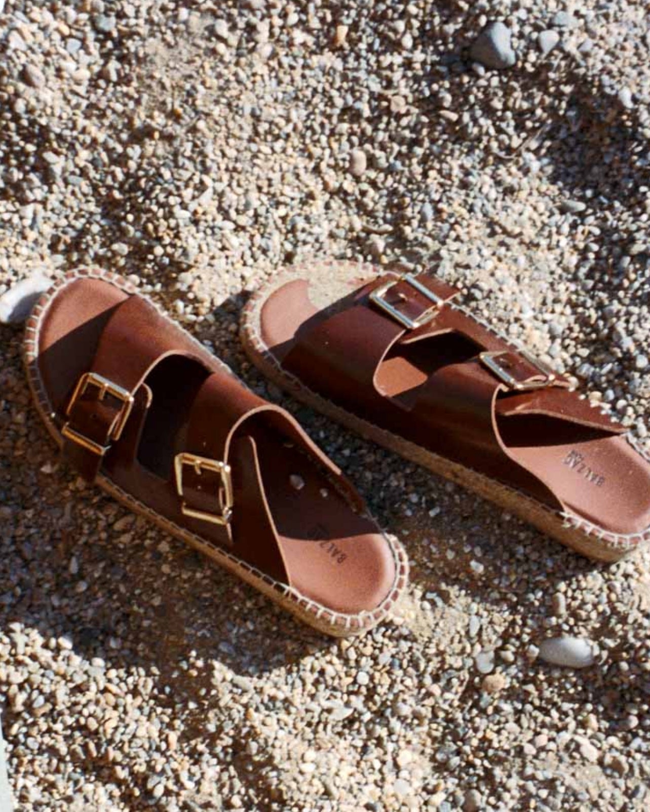Sandales Tournesol cognac