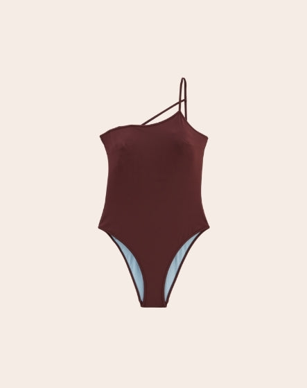 Maillot de bain une pièce Rebeca prune