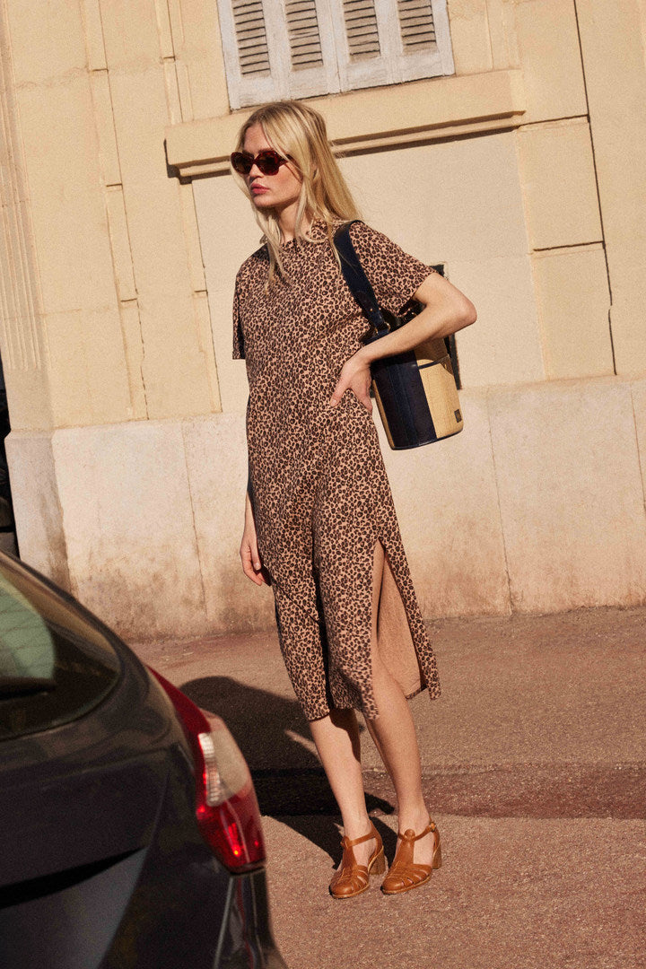 Robe Claodia léopard