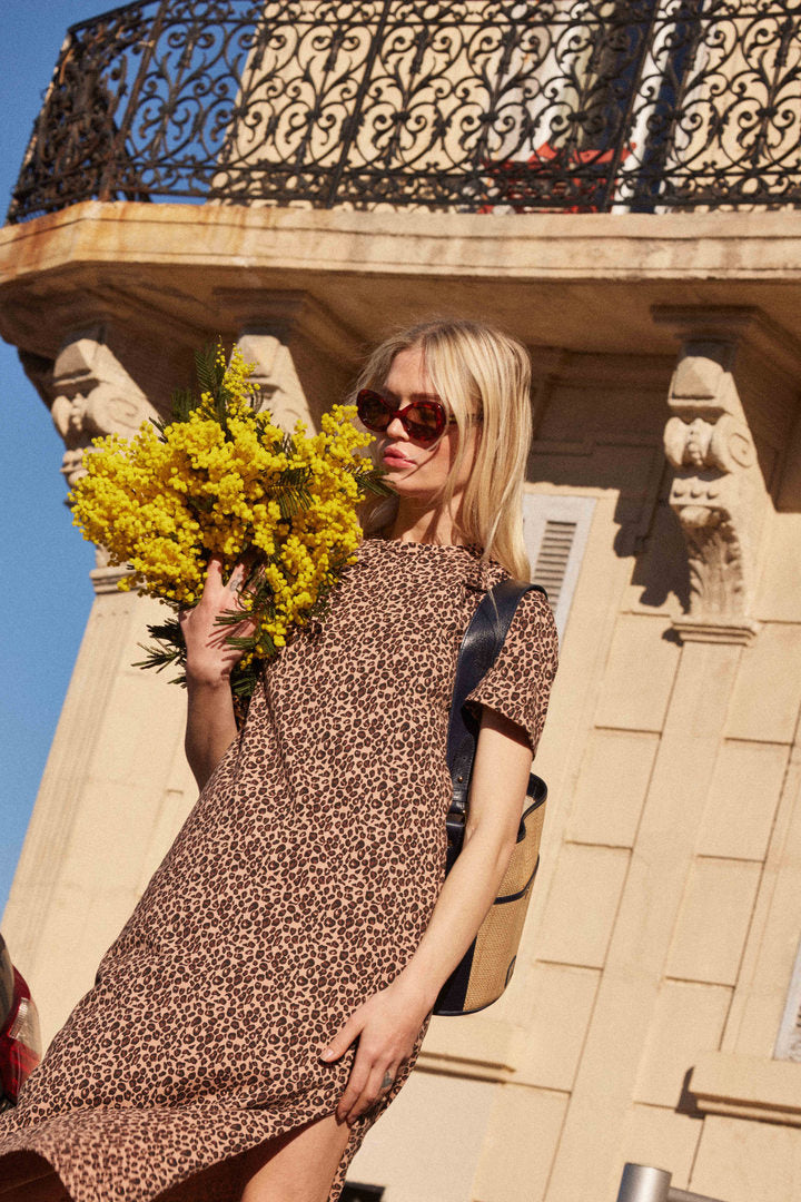 Robe Claodia léopard