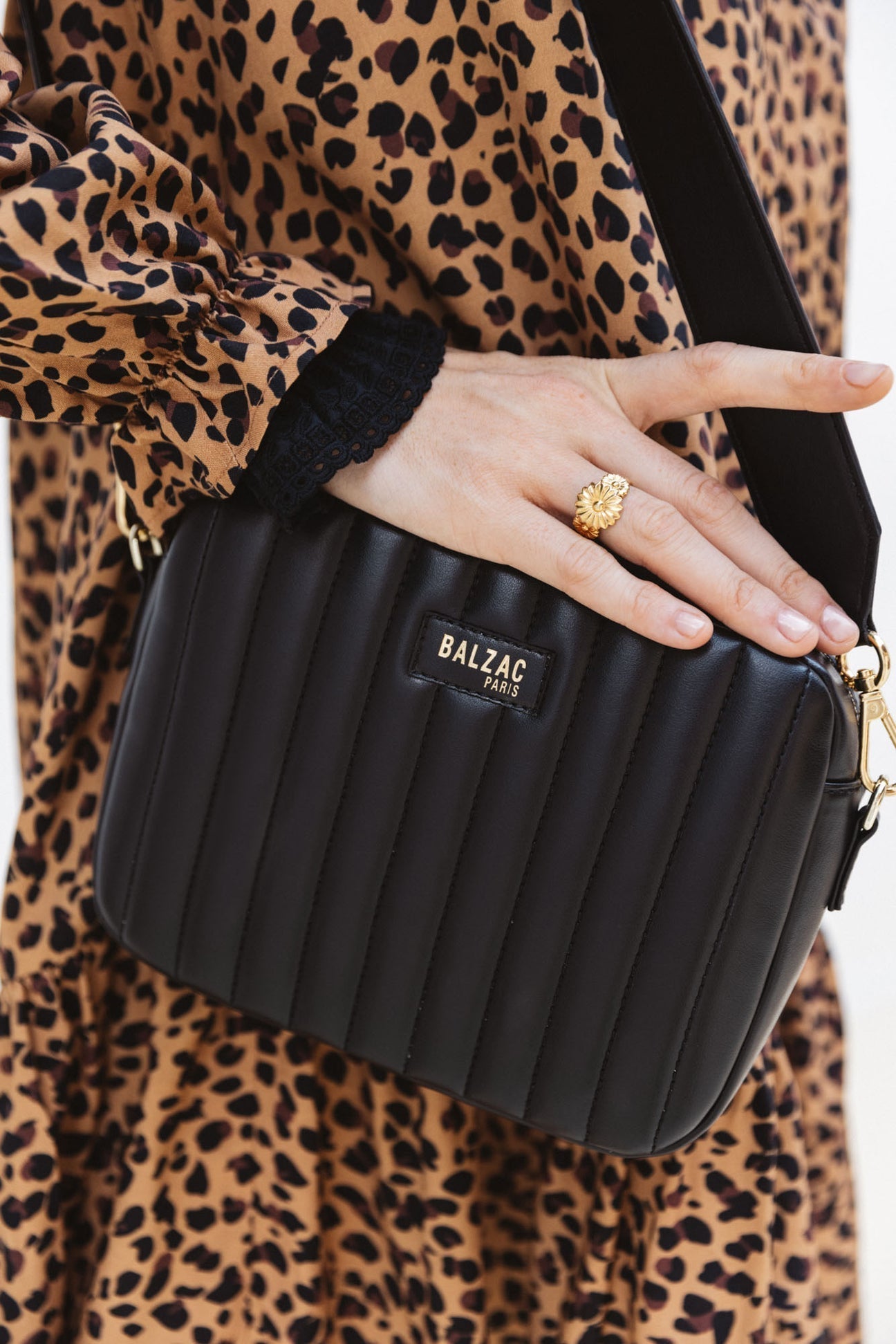 Sac César noir vegan