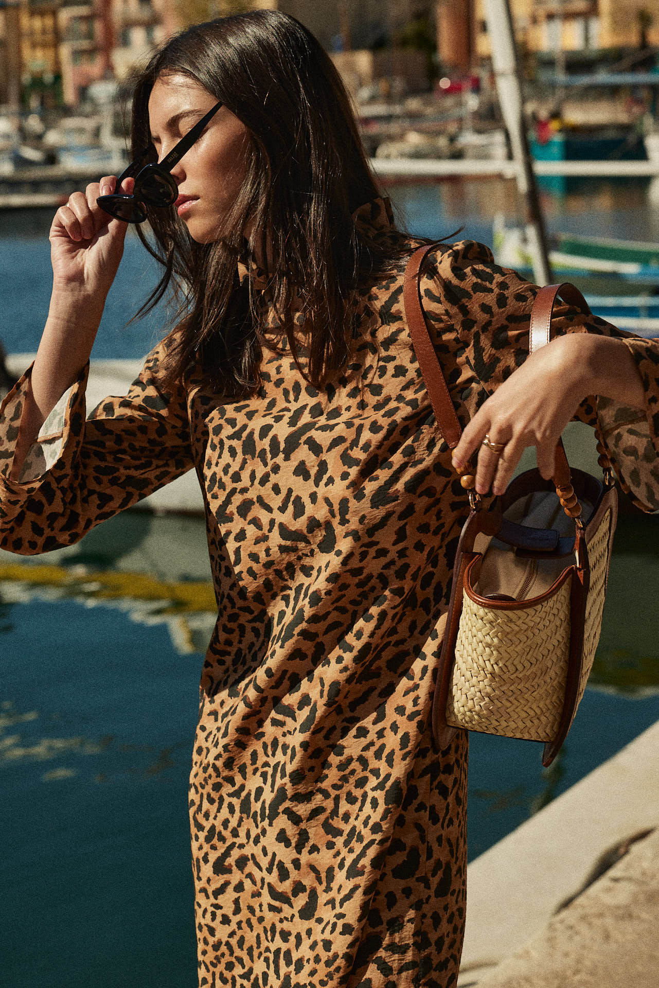 Robe Pépite Guépard cappucino