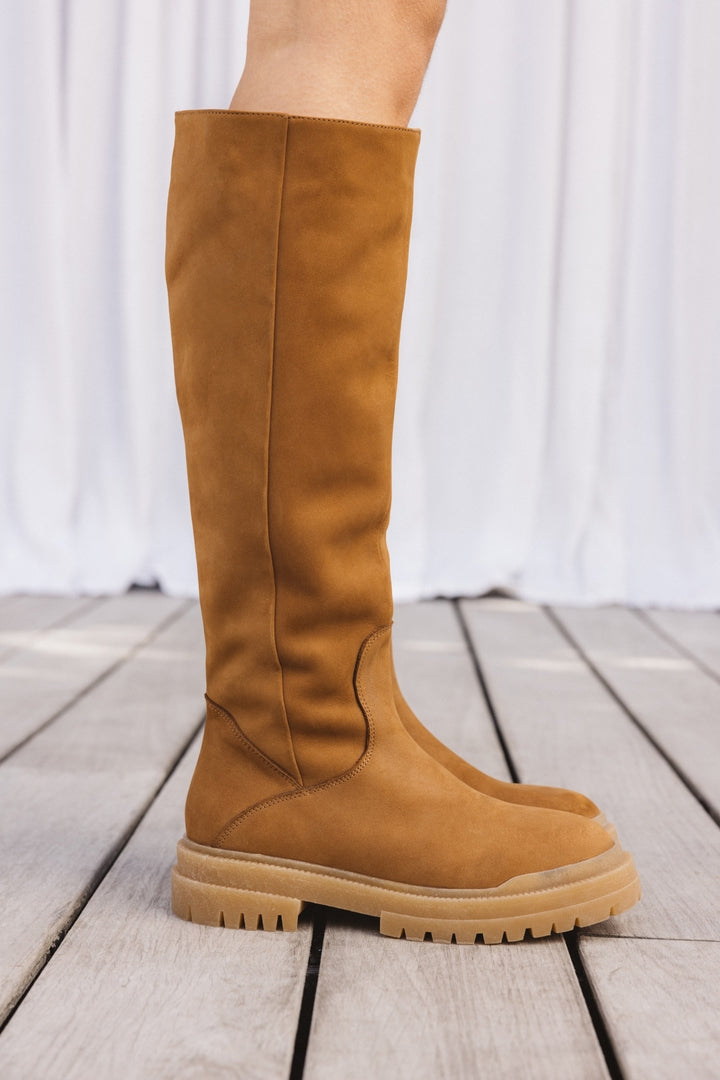 Bottes Papaye camel